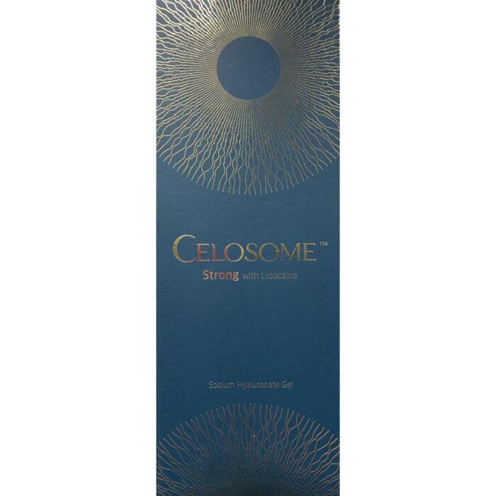 celosome strong hyaluronic acid dermal filler for facial wrinkles from solvemedic